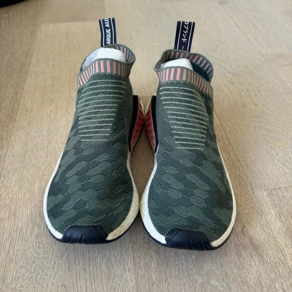 Adidas NMD CS2 primeknit trace green pink BY8781 - Picture 3 of 5
